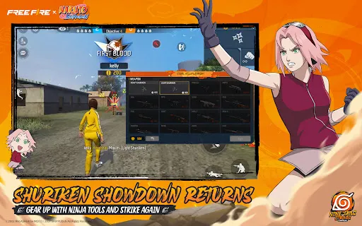 Free Fire x NARUTO SHIPPUDEN – Screenshots 5